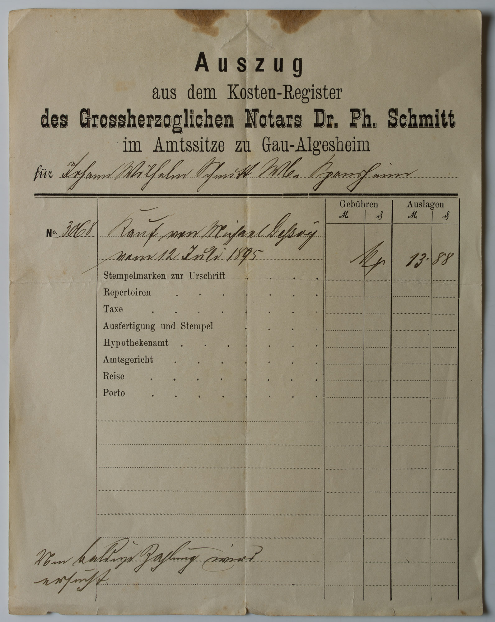 H. W. Fichter Kunsthandel, Frankfurt am Main