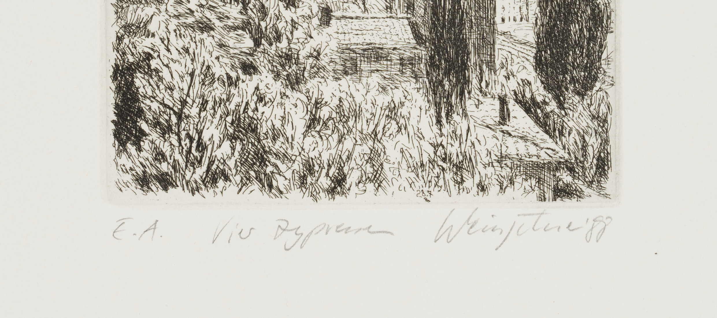 Signatur/Beschriftung