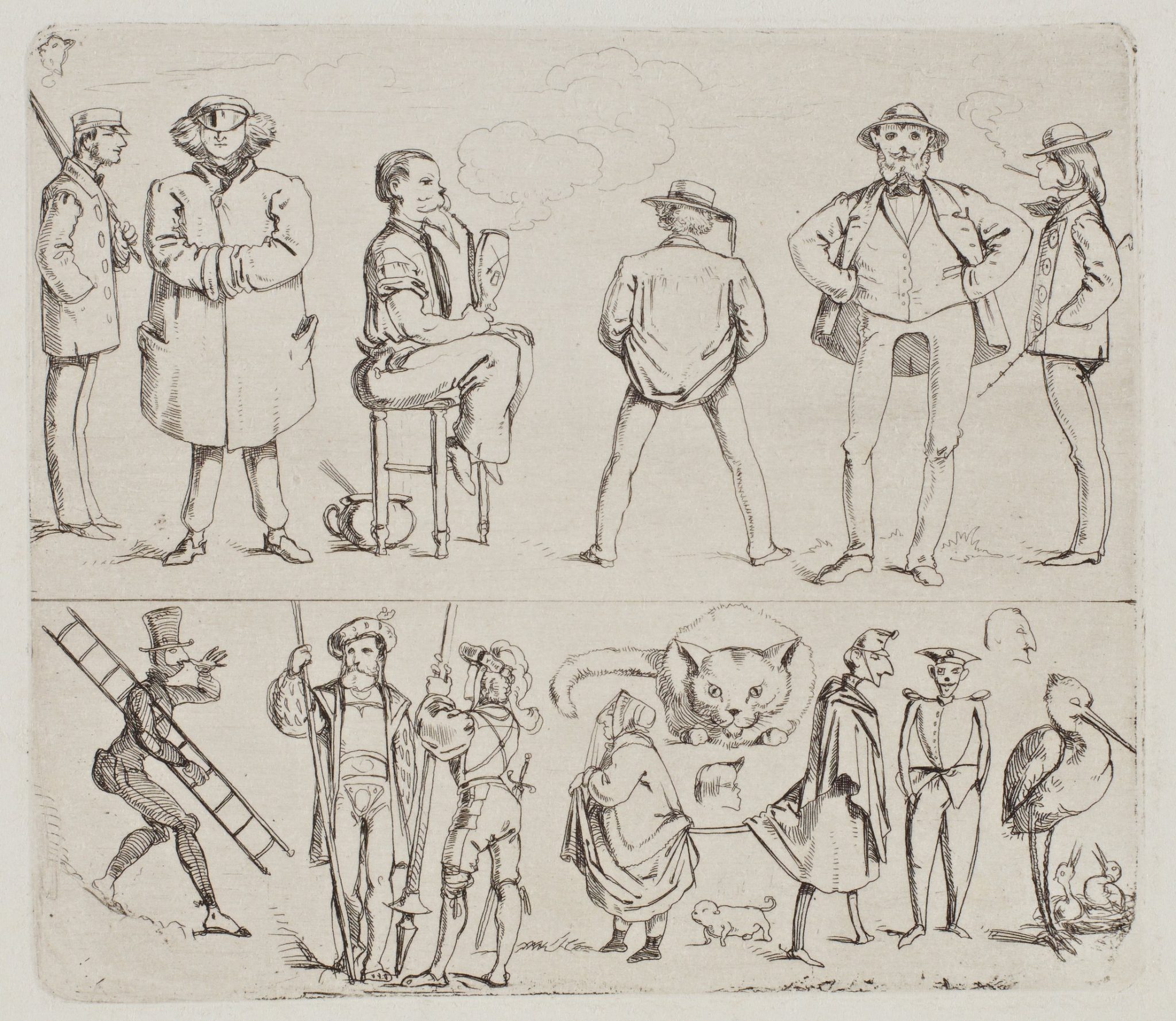 Künstlerkarikaturen