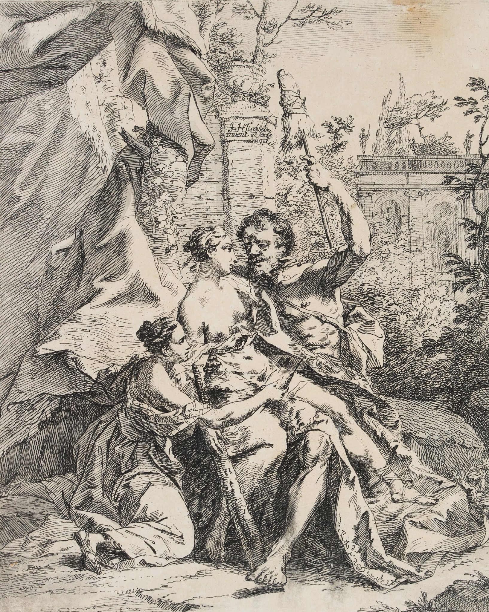 Herkules bei Omphale
