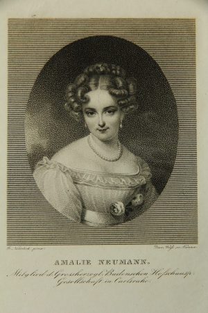 Schauspielerin Amalie Neumann