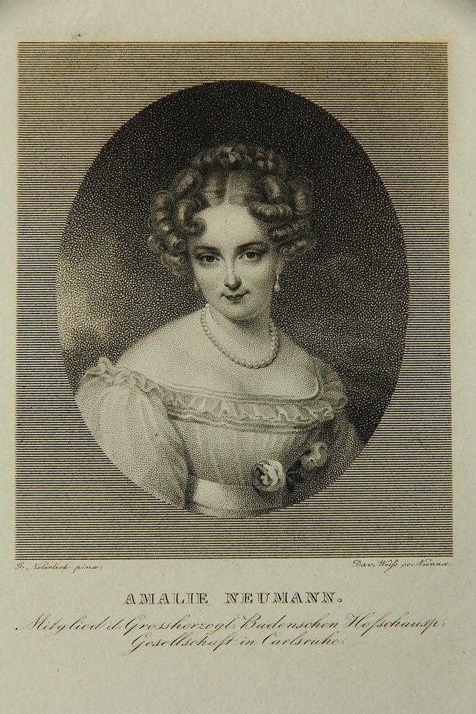 Schauspielerin Amalie Neumann