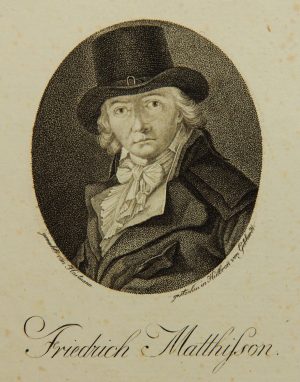 Porträt des Friedrich Matthisson