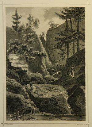 Wasserfall bei Langhennersdorf