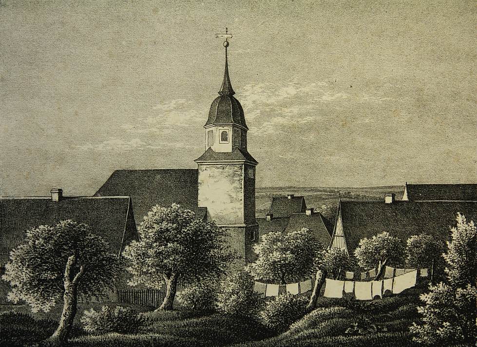 Kirche zu Heynitz bei Meißen