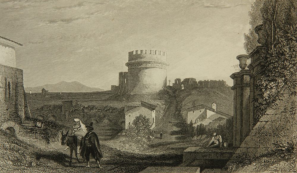 Grabmal Caecilia Metella, Via Appia