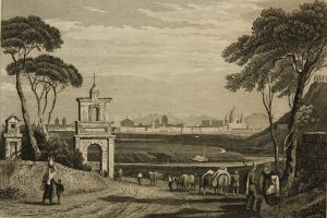 Via Flaminia am Tiber, Rom