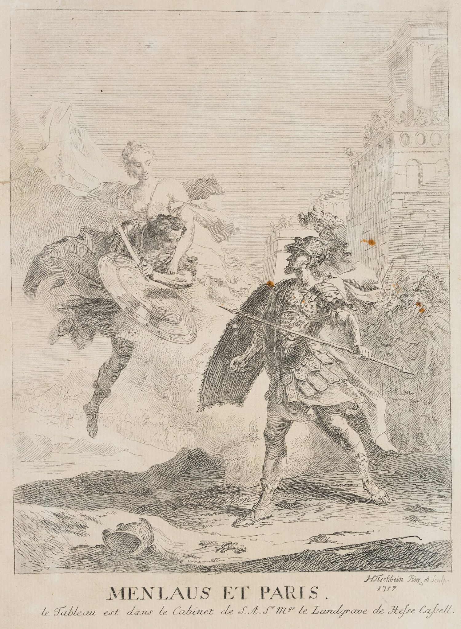Menelaos und Paris