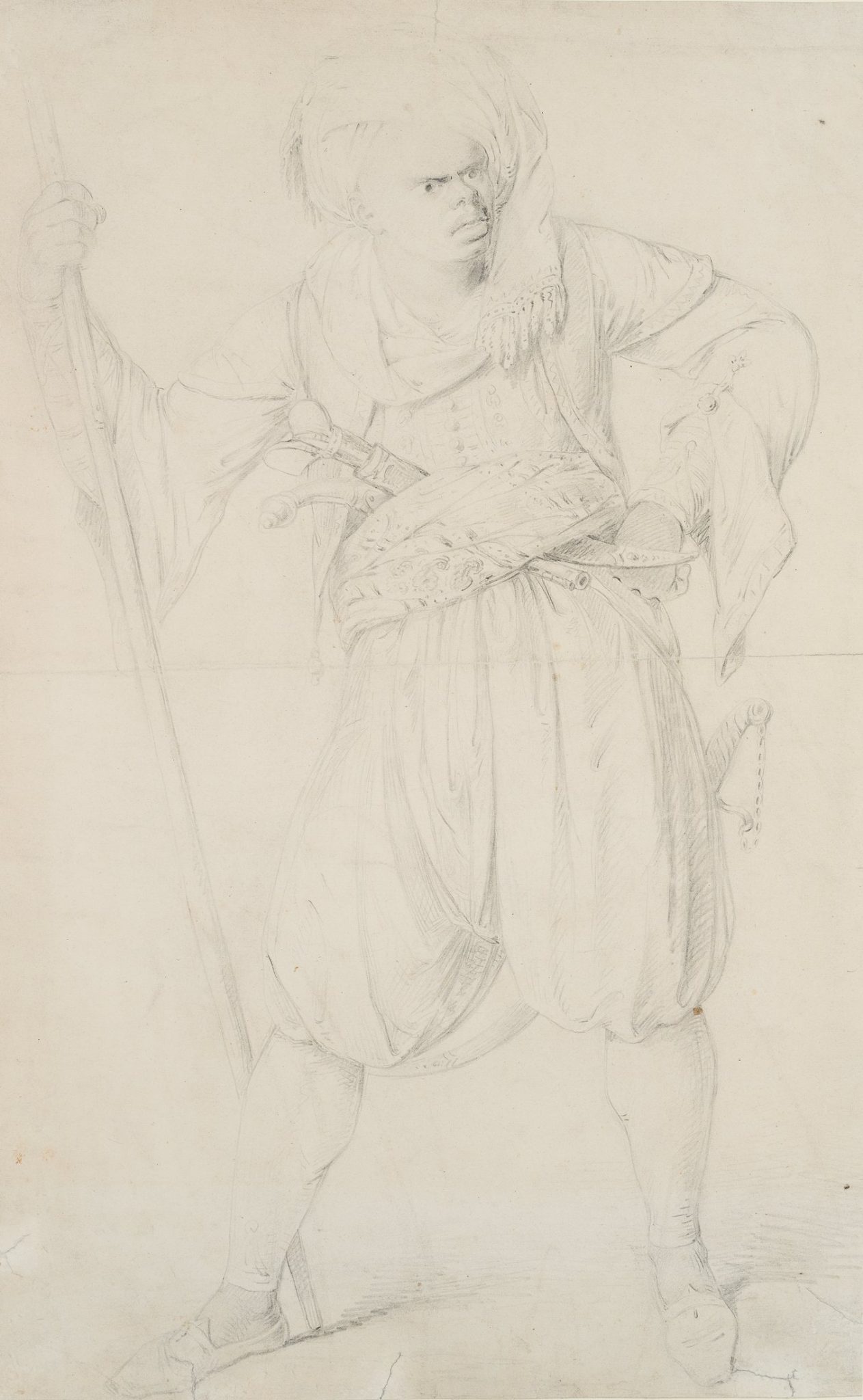 Orientale mit Turban und Dolchen