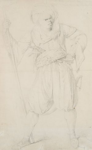 Orientale mit Turban und Dolchen