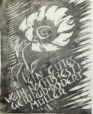 Sonnenblume, Weihnachtsgrüße