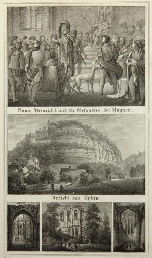 Heinrich I. empfängt Ungarn