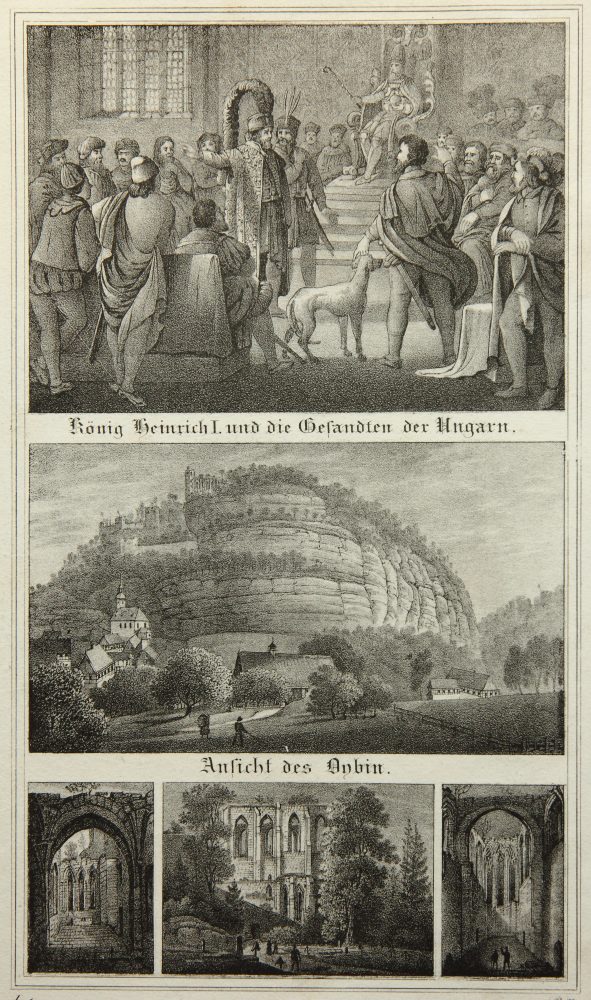 Heinrich I. empfängt Ungarn