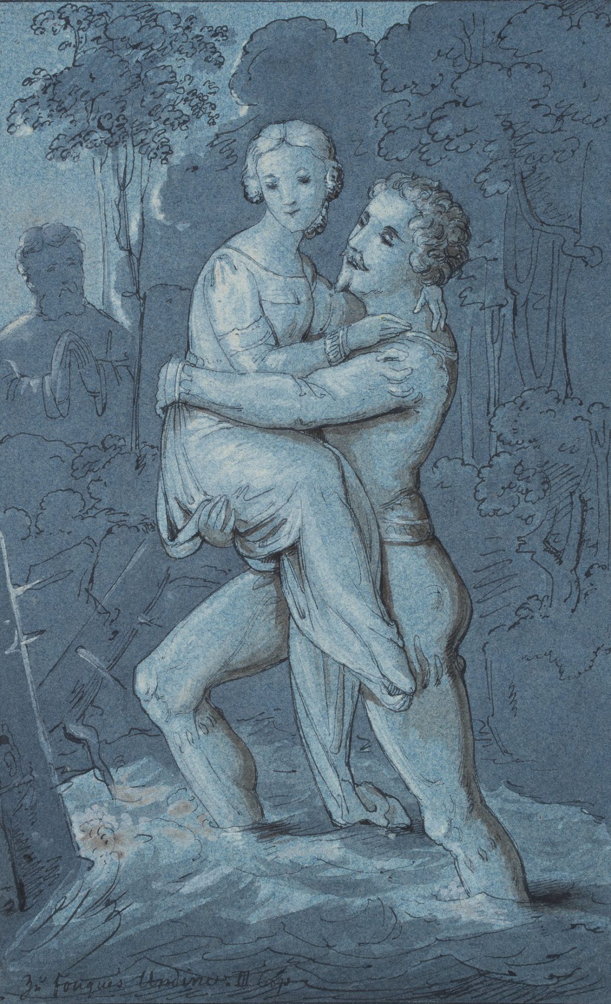 Szene aus Fouqués Undine