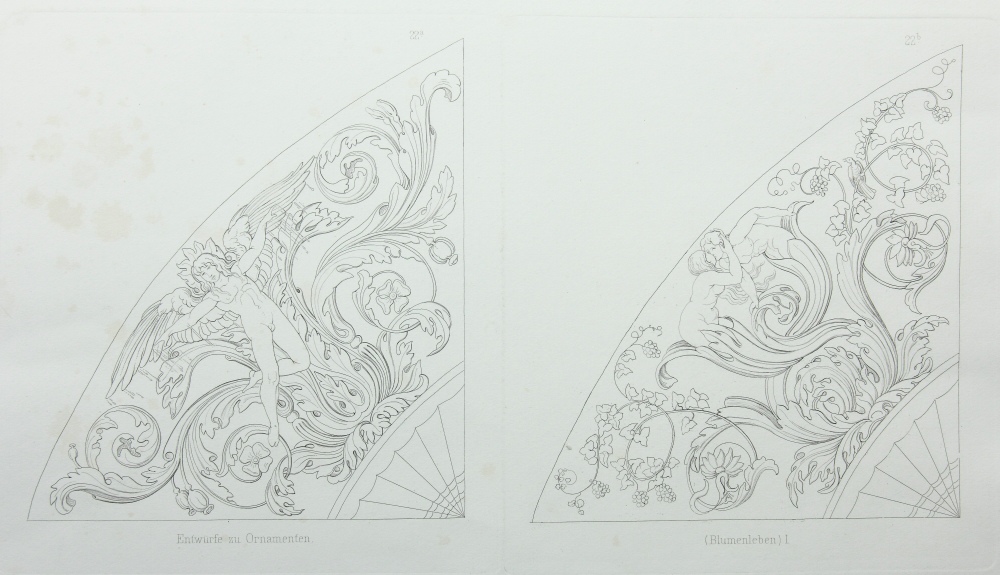 Florale und Figurenornamente