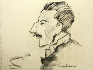 Karikatur Prinz Ludwig von Bayern