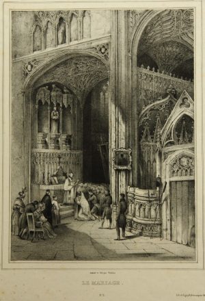 Hochzeit in spätgotischer Kathedrale