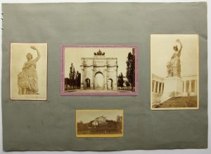 Siegestor und Bavaria in München