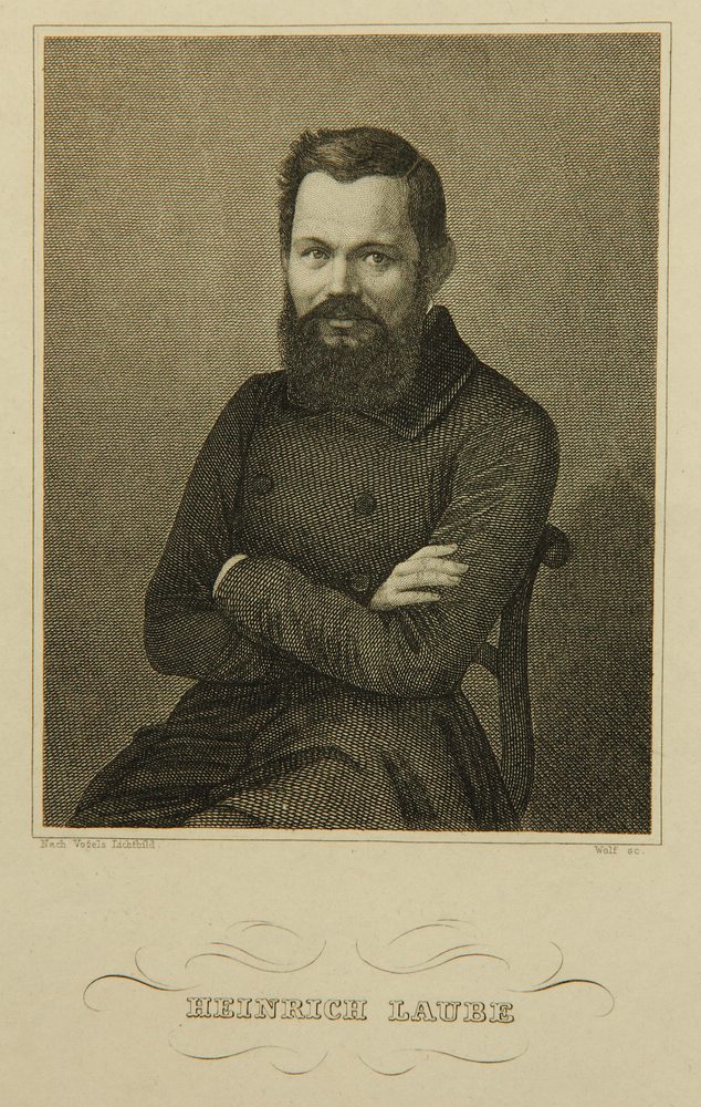 Schriftsteller Heinrich Laube