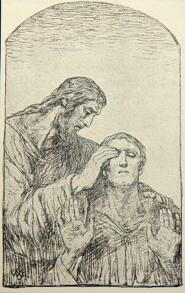 Vier biblische Darstellungen, Repro