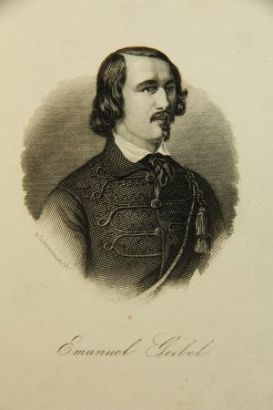 Lyriker Emanuel Geibel (1815-1884)