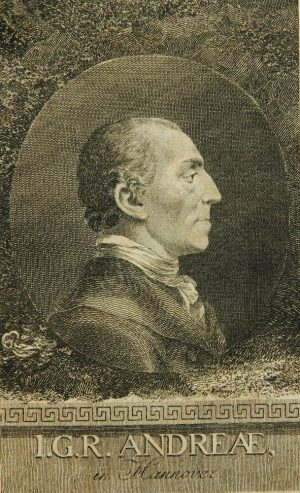 Porträt J. G. Andreae (1724-1793)