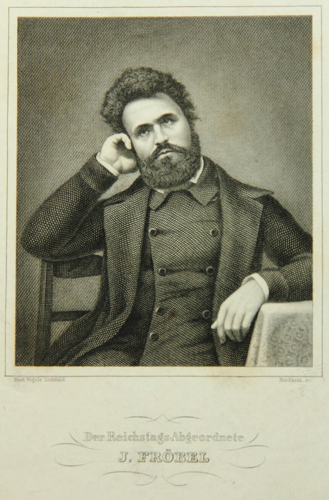Porträt Julius Fröbel (1805-1893)