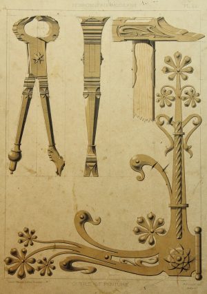 Französische Kunstschmiedearbeiten