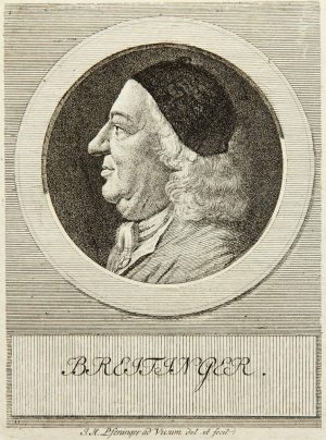 Philologe Johann Jakob Breitinger