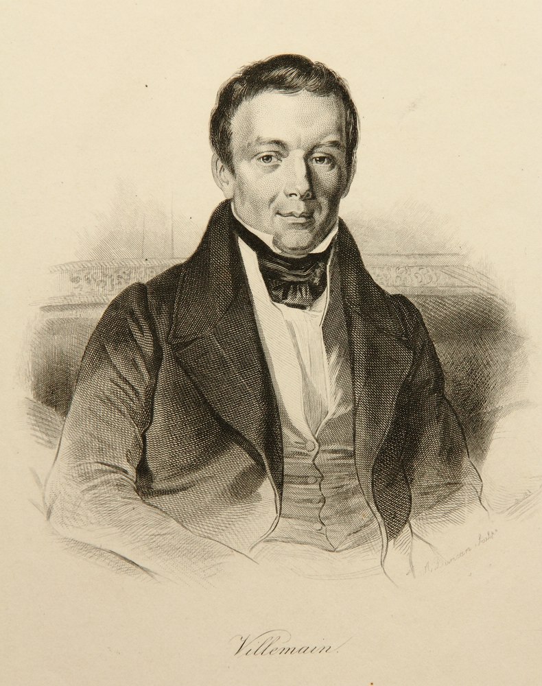 Porträt Abel-François Villemain