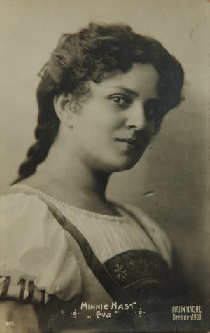 Minnie Nast (1874-1956) als Eva