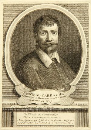 Porträt A. Carracci (1560-1609)