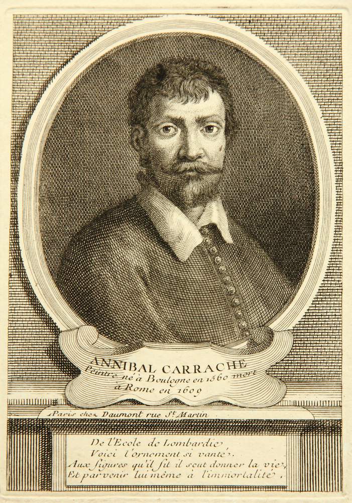 Porträt A. Carracci (1560-1609)