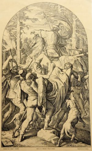 Siegfried's Leiche in Worms