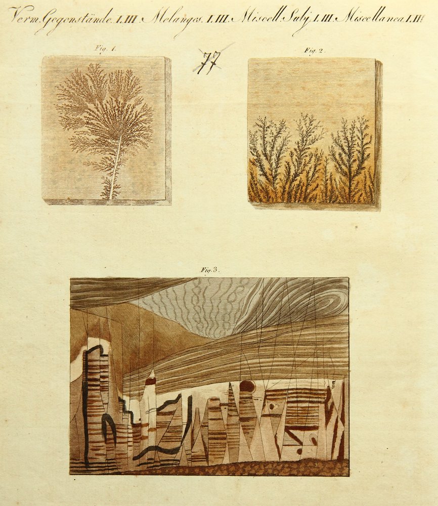 Dendriten und Florentiner Marmor