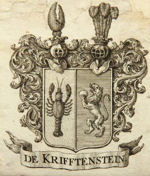 Familienwappen De Krifftenstein