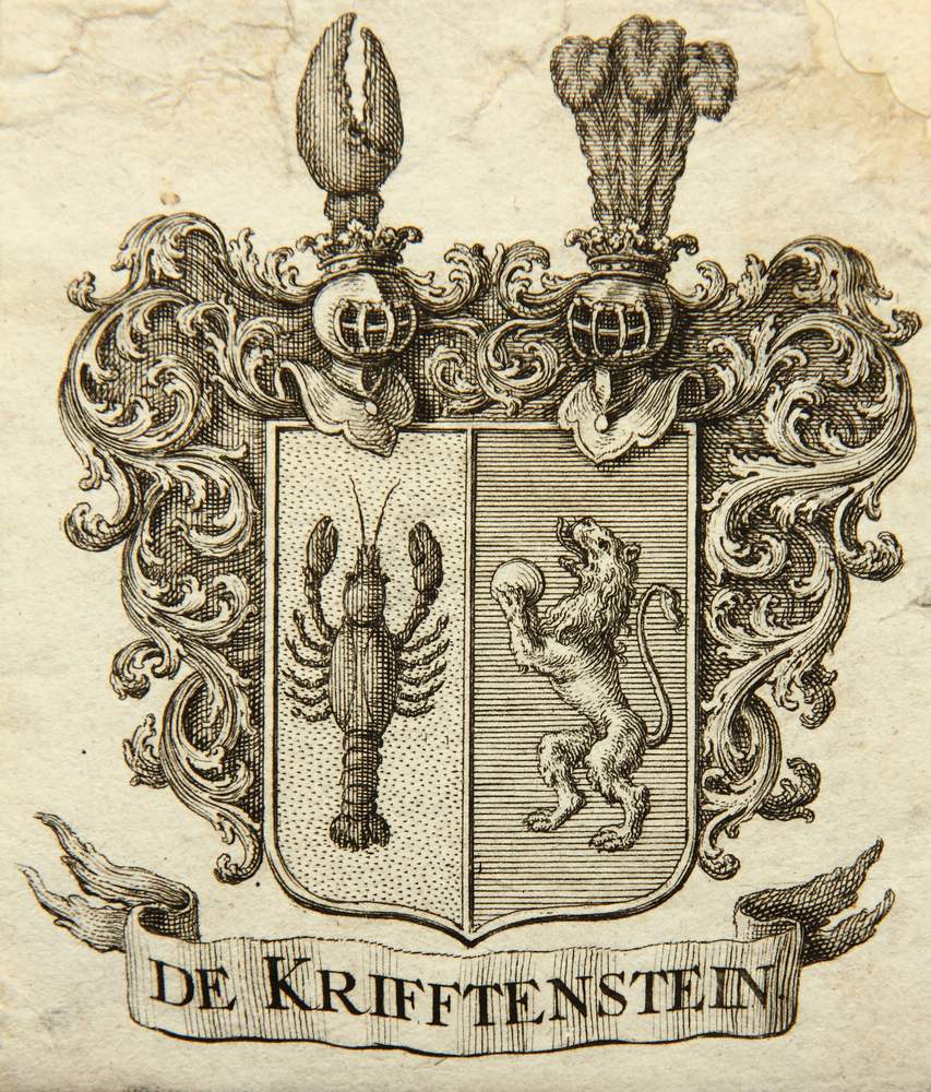 Familienwappen De Krifftenstein