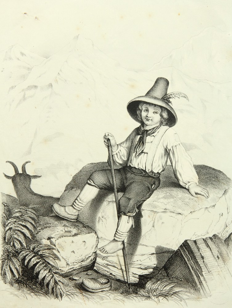 Rastender Hirtenknabe