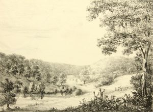 Malerische Landschaftsdarstellung