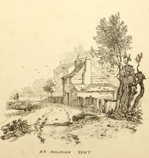 Wohnhäuser bei Dulwich in Kent