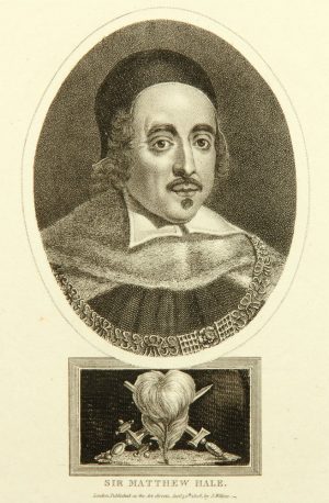 Staatsmann Matthew Hale (1609-1676)