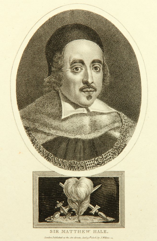 Staatsmann Matthew Hale (1609-1676)