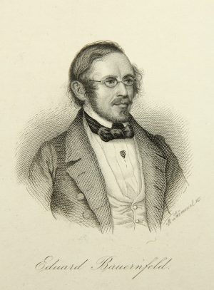 Schriftsteller Bauernfeld (*1802)