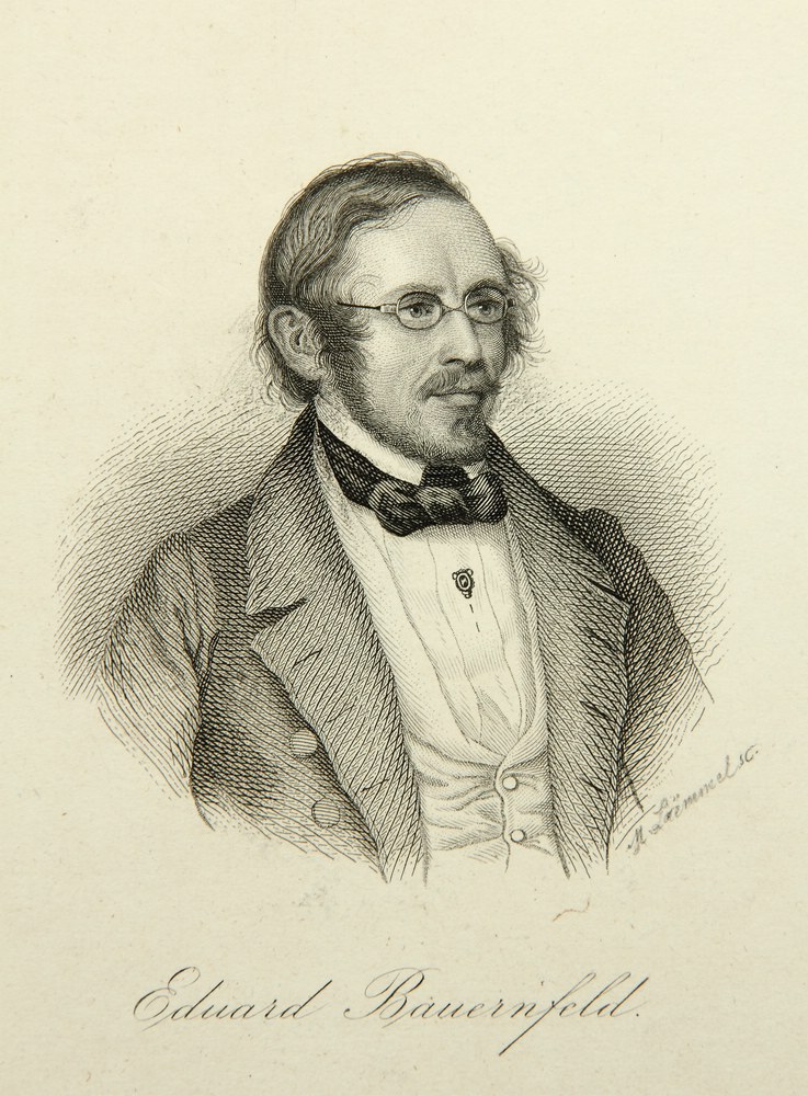 Schriftsteller Bauernfeld (*1802)
