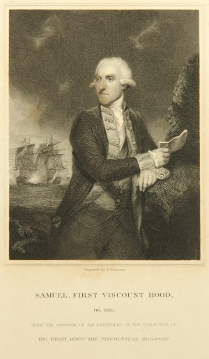 Britischer Admiral Samuel Hood