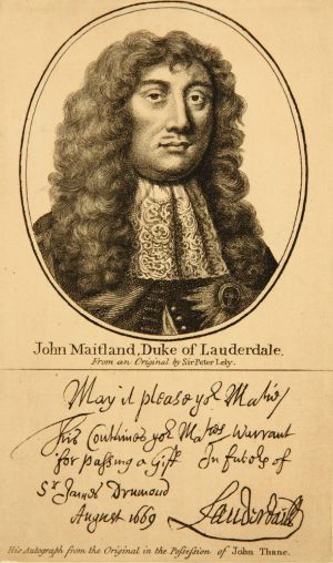 Duke of Lauderdale (*1616)