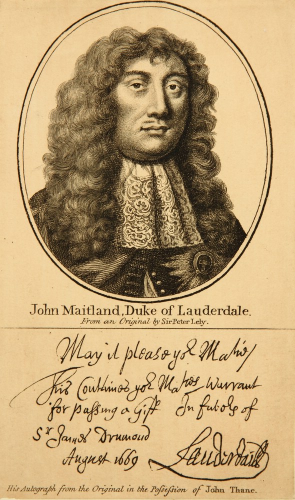 Duke of Lauderdale (*1616)