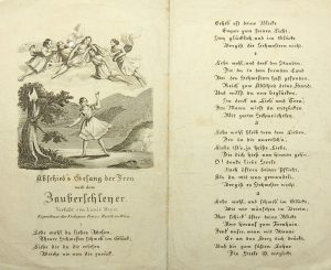 Abschied's Gesang der Feen