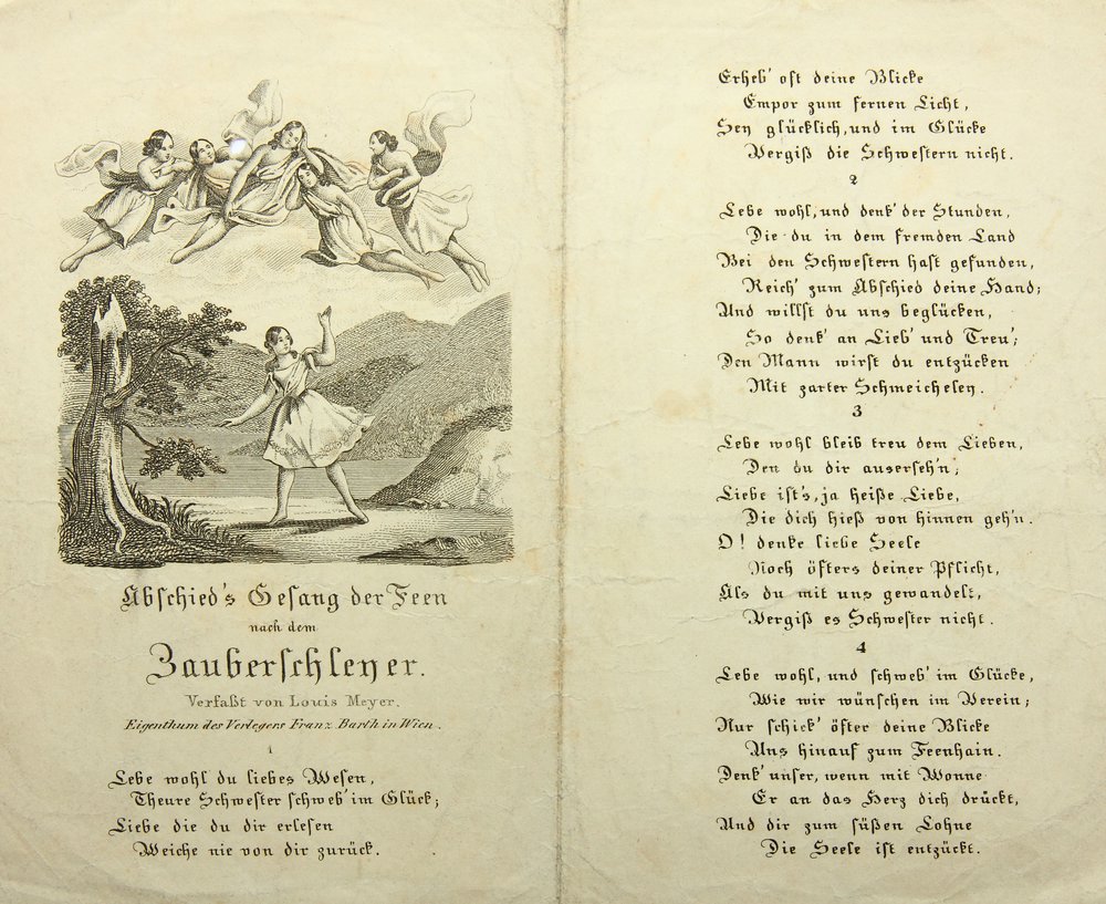 Abschied's Gesang der Feen