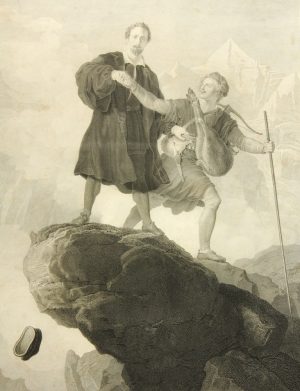 Manfred auf der Felsenspitze